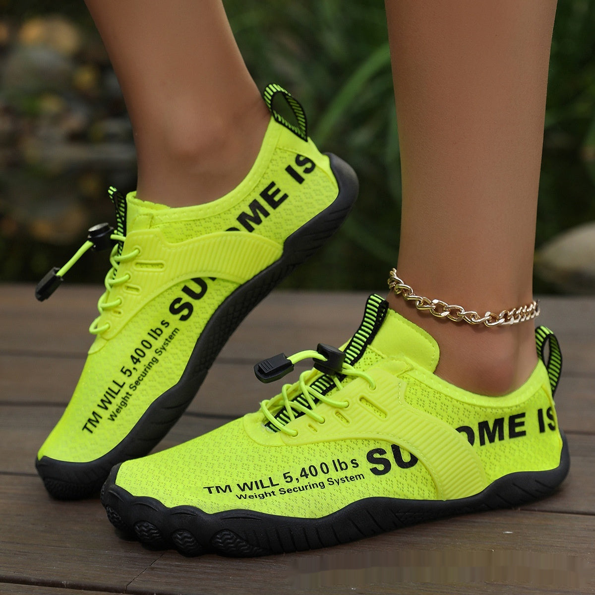 Beach Diving Swimming Outdoor Leisure Wading Hiking And Running Shoes - Green