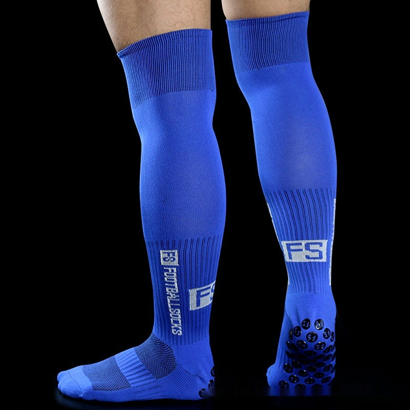 Anti-Slip Knee-High Training Socks - Blue