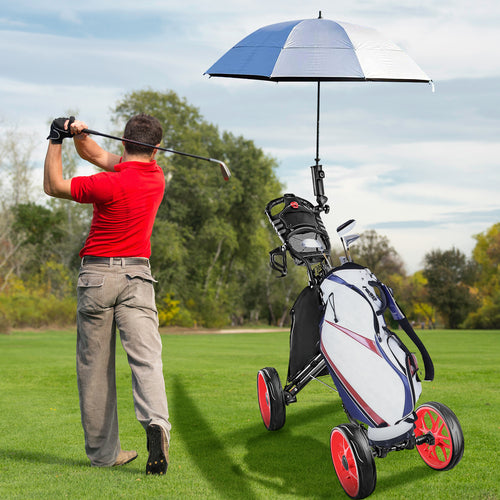 Foldable 4-Wheel Golf Trolley