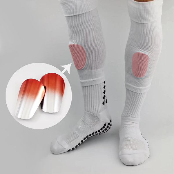 Adult And Children's Electroplated Thickened Soccer Shin Guards