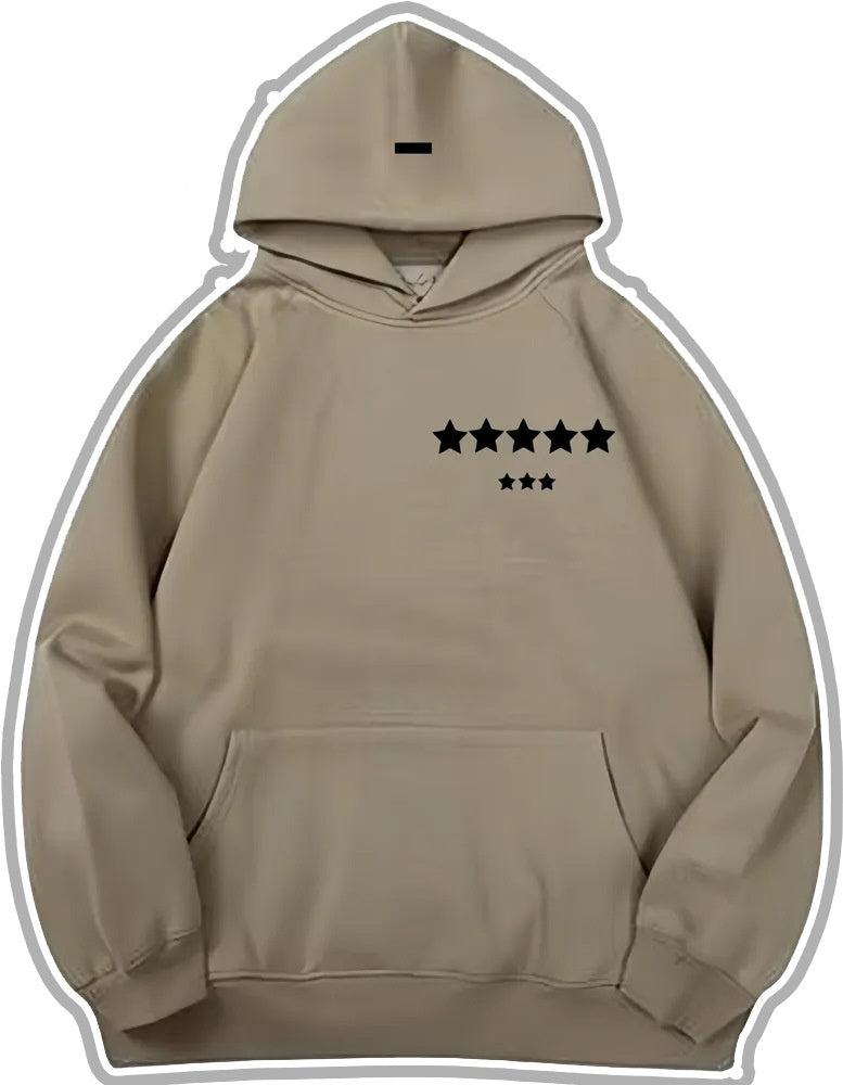 Men's Letter-Print Warm-Up Hoodie - 2 Color