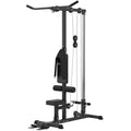 Lat Pull Down & Low Pulley Machine - Black