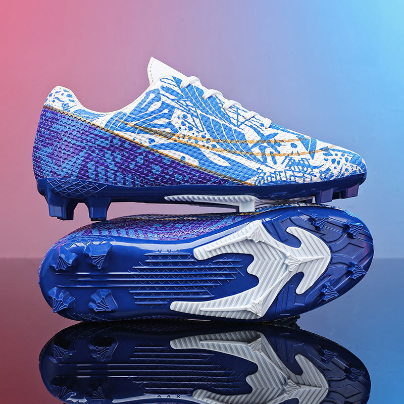Youth Professional Training Sneakers - Blue And White