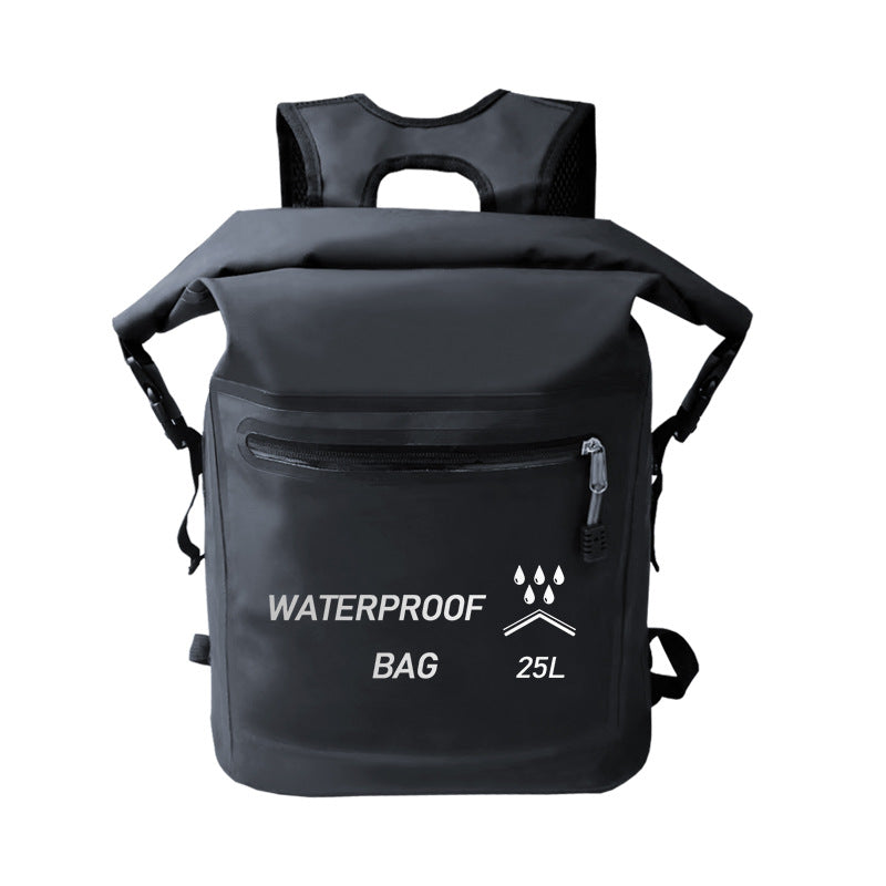 Outdoor Water-proof Bag Swimming River Tracing Rafting - Black