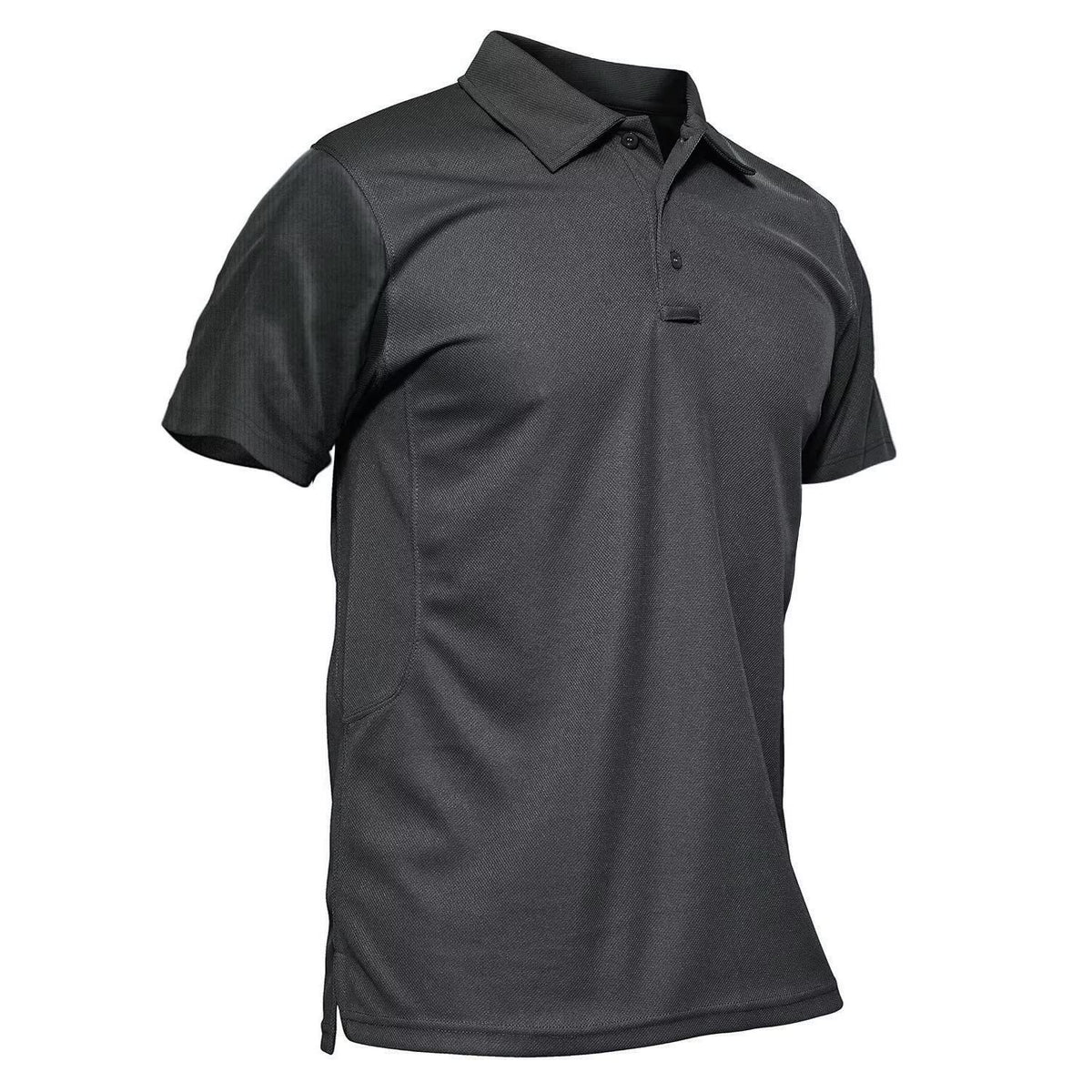 Men's Breathable Golf Polo - Dark Gray