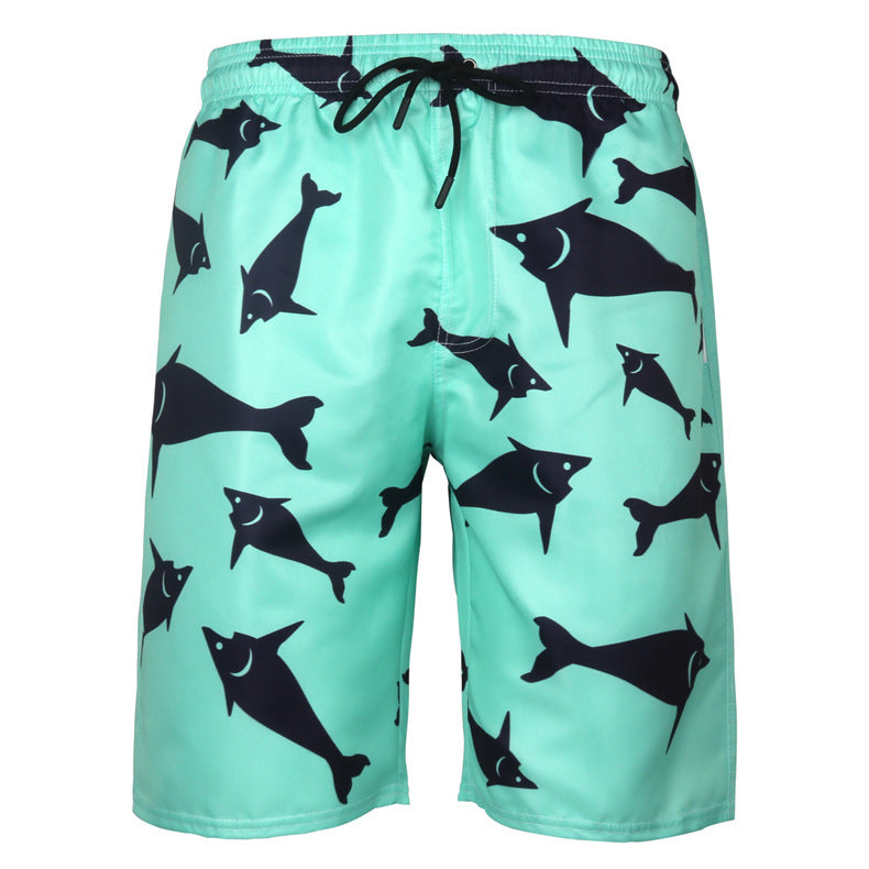 Men's Octopus Print Beach Shorts - 8style