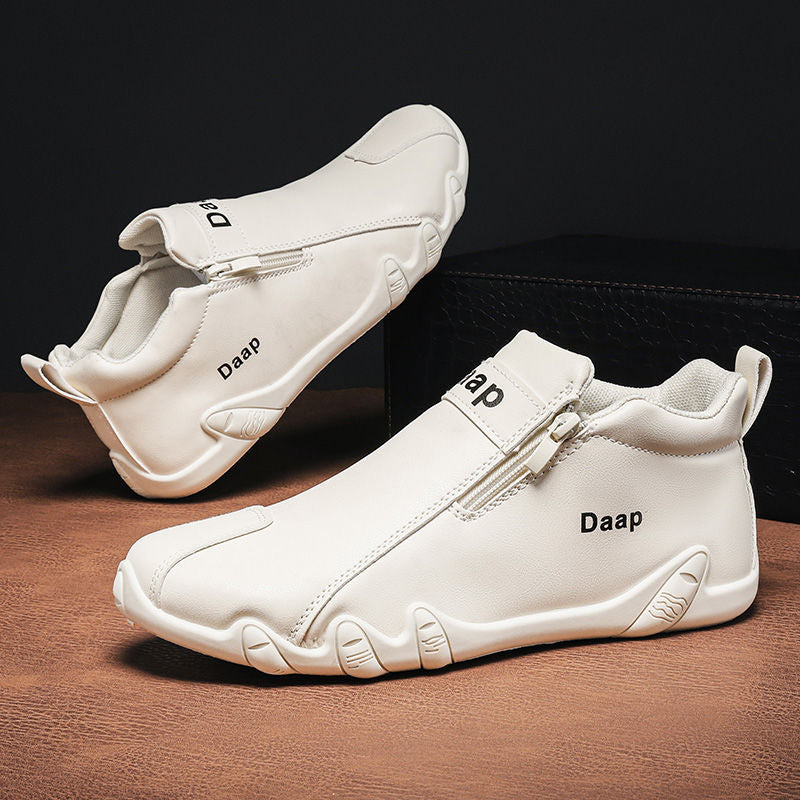 High-Top Casual Hiking Shoes - White