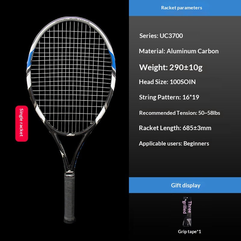 Beginner Aluminum-Carbon Tennis Racquet
