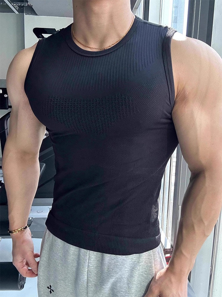 Men's Fitness Tank Top - Black