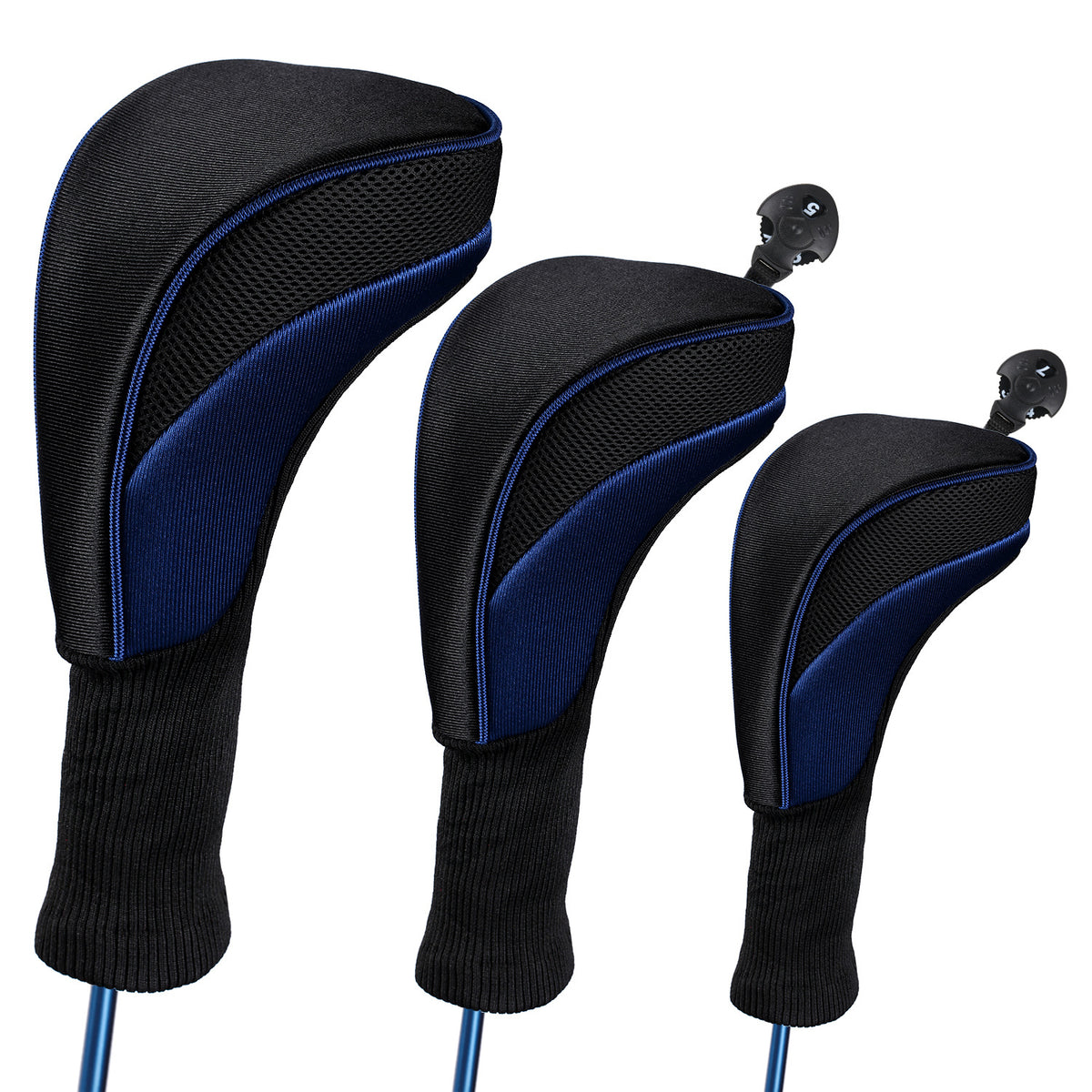 Golf Iron Head Covers (Set) - Blue