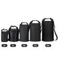Outdoor Sports Swimming Beach Dry-wet Separation Dry Bag - Black