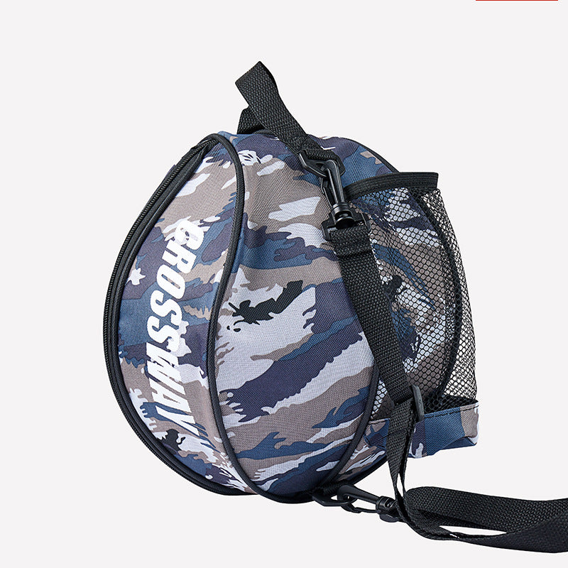 Soccer & Basketball Training Backpack - Camouflage grey