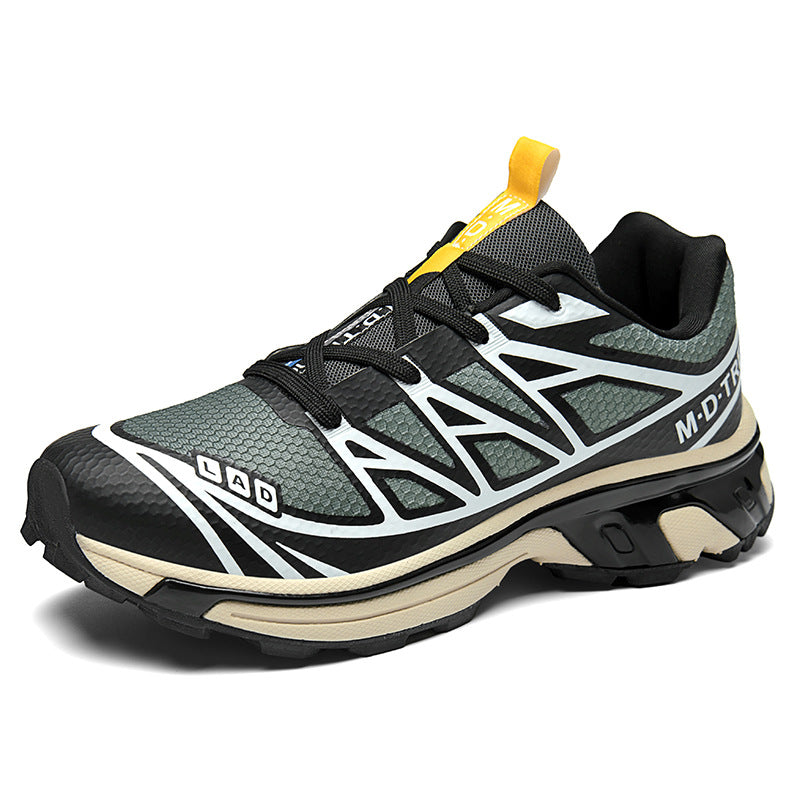 Unisex Outdoor Tourism Hiking Shoes - Black And Gray