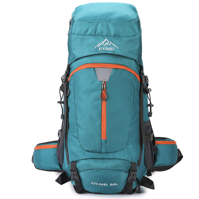 Waterproof Casual Backpack for Camping and Hiking - Lake Blue