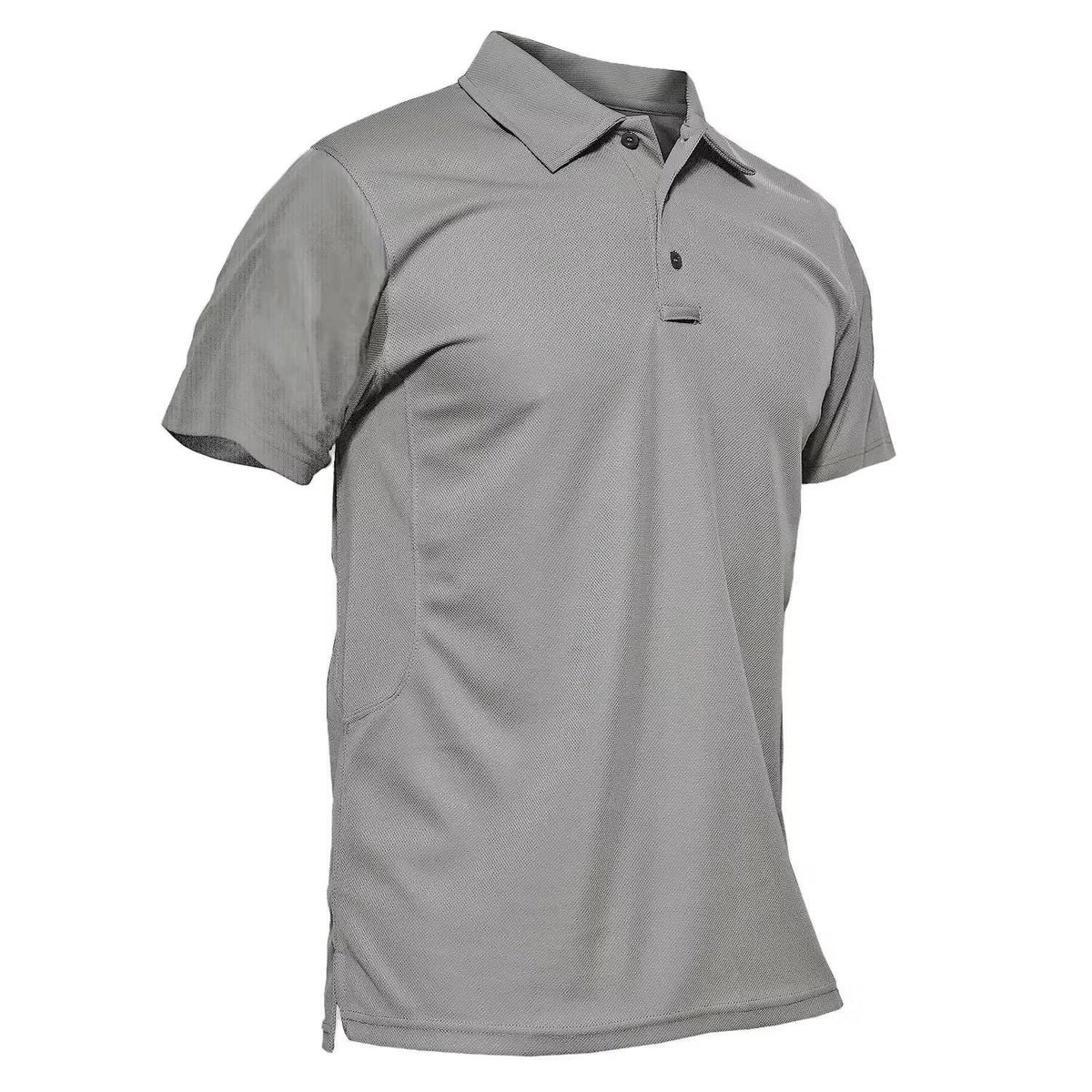 Men's Breathable Golf Polo - Light gray