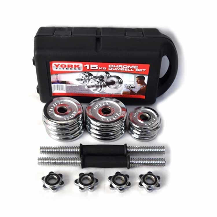 Adjustable Pure Iron Home Dumbbell - 15KG