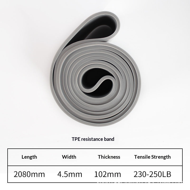 Elastic Pull-Up Assist Resistance Bands - Gray