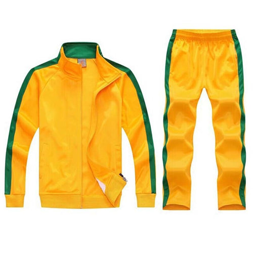 Children's Football Training Suit - Yellow