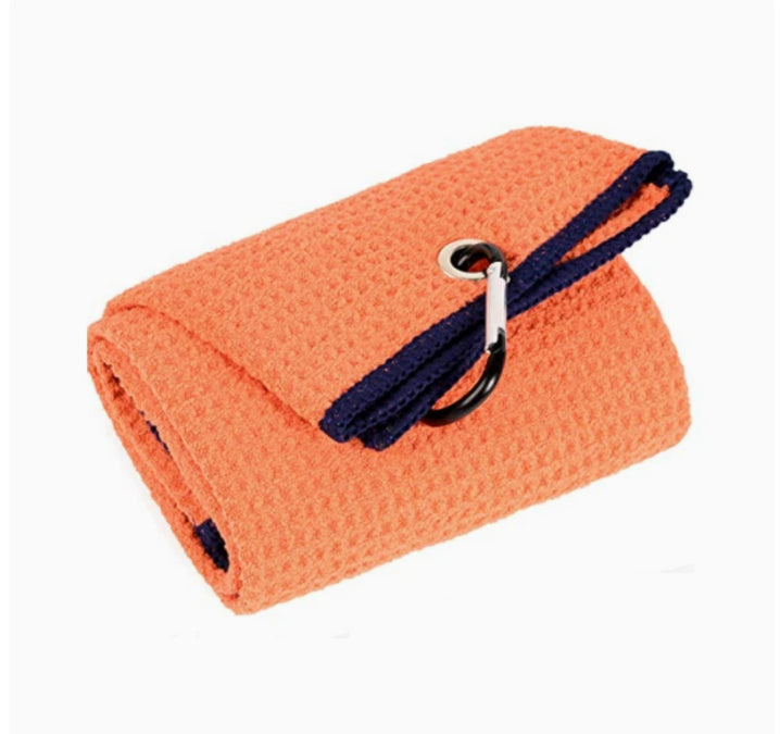 Double-Sided Golf Swing Training Brush - Orange 30x50cm