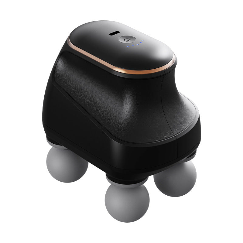 Portable Rechargeable Massage Gun - Black