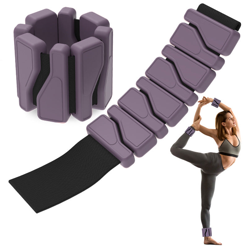 Weighted Silicone Fitness Bracelets - Xiaguang Purple