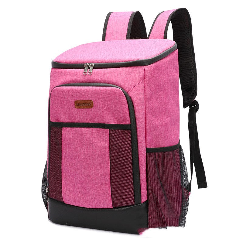 Insulated Duffel Bag - Rose Red