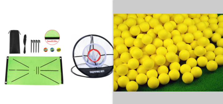 Soft Foam Golf Practice Balls (10-Pack)