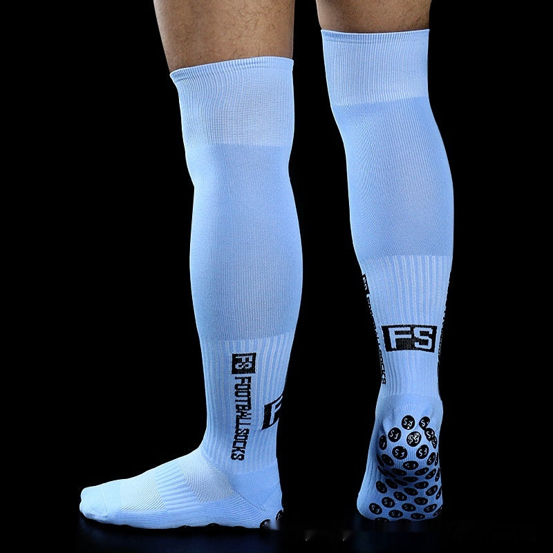 Anti-Slip Knee-High Training Socks - Sky Blue