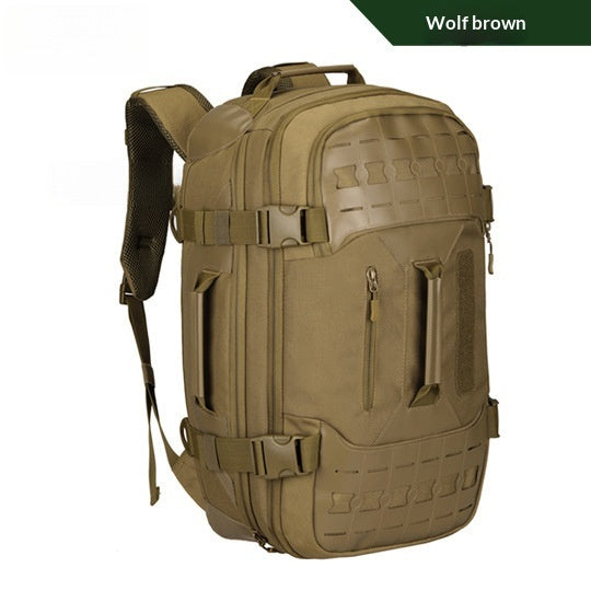 55L Steel Storm Performance Outdoor Backpack - Wolf brown