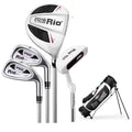 Kids' Golf Club Set for Beginners - Black and white sleeve rod