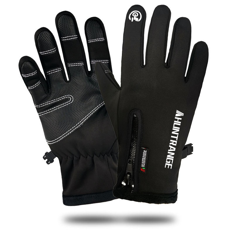 USB Electric Heating Winter Gloves - Ordinary 022 Black