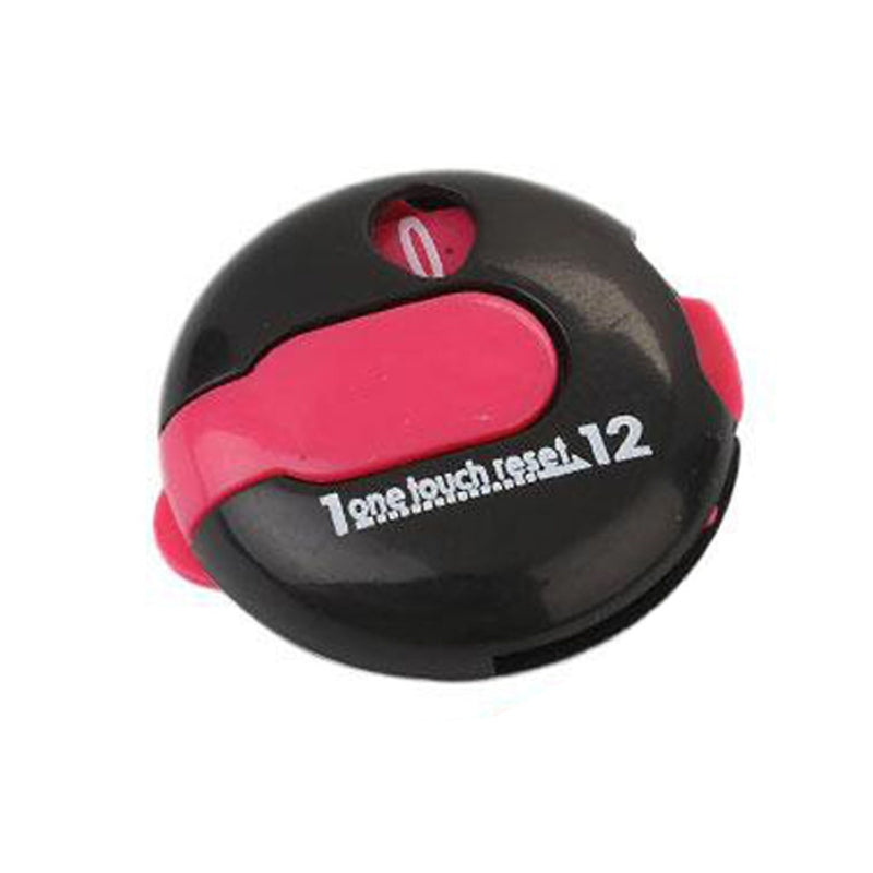 Golf Hat Clip Stroke Counter - Black pink