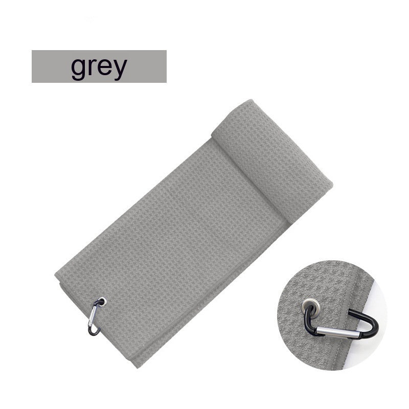 Golf Ball Cleaning Towel - Gray