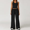Halter-Neck Sports Training Outfit - Advanced Black