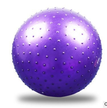 Inflatable Yoga Exercise Ball - Purple