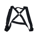 Weightlifting Belt with Weight Plates - Black