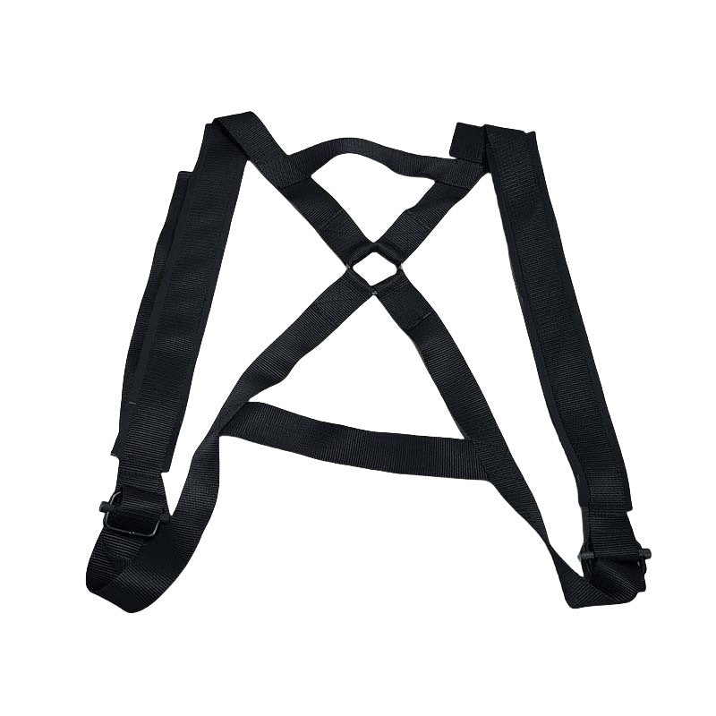 Weightlifting Belt with Weight Plates - Black
