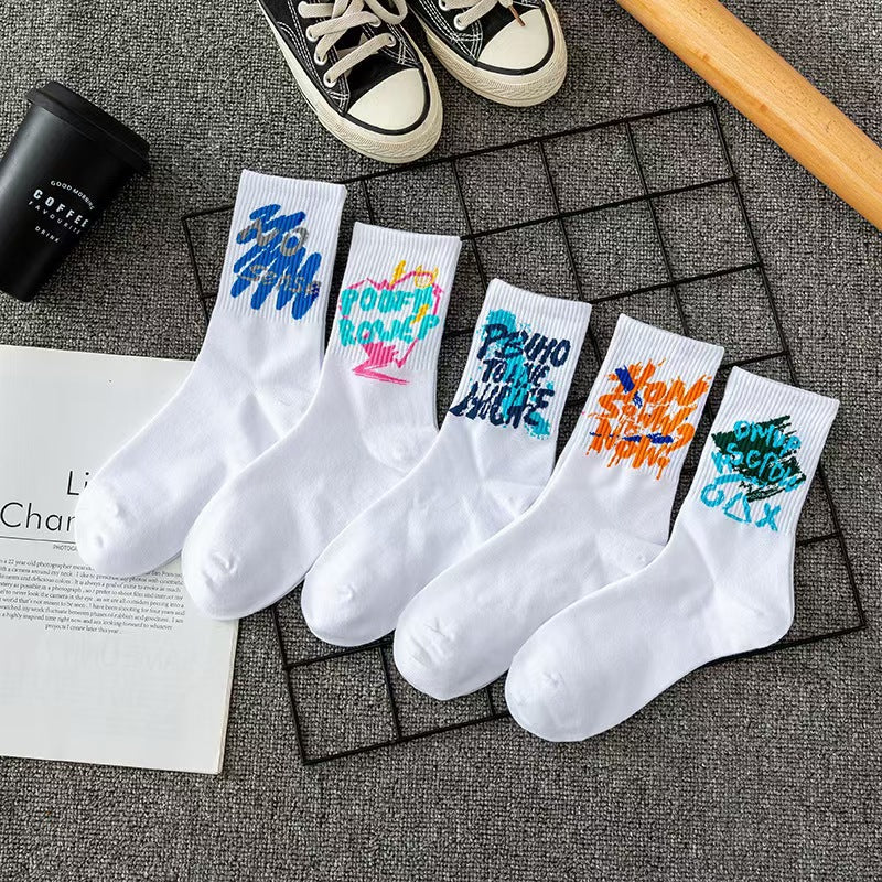 Breathable Tube Socks - Style 4