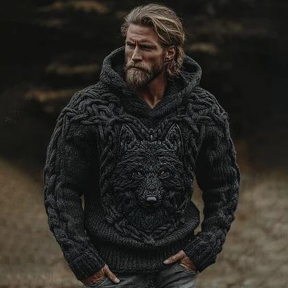 Men's Casual Pocketless Hoodie - 10tyle