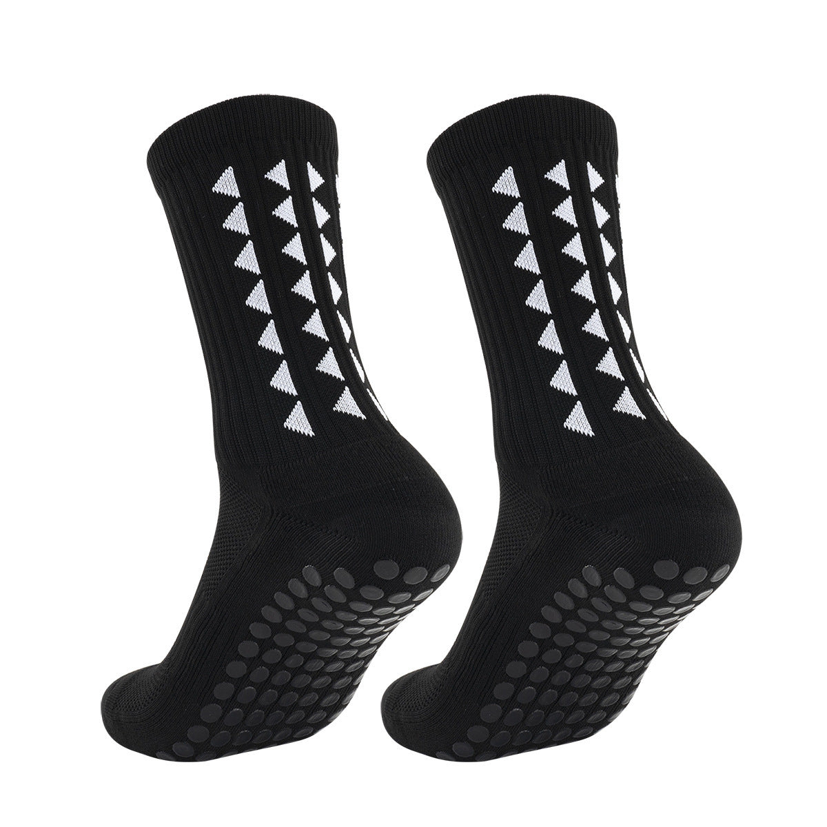 Mid-Calf Sports Socks - Black
