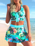 Men's Swim Skirt with Large Print