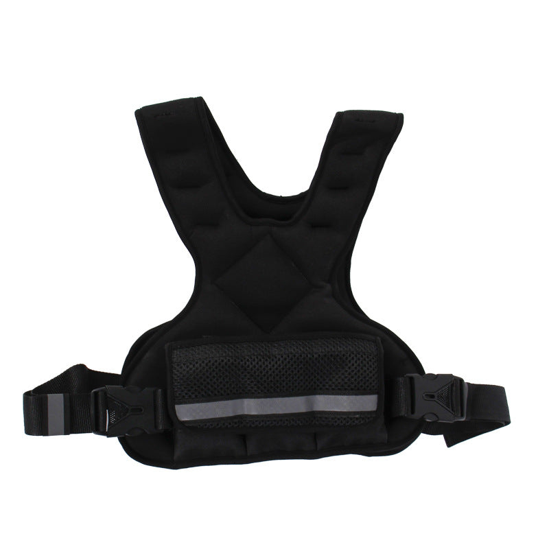 Adjustable Weight Running Vest - Black