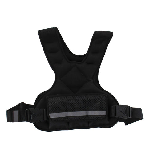 Adjustable Weight Running Vest - Black