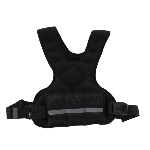 Adjustable Weight Running Vest - Black