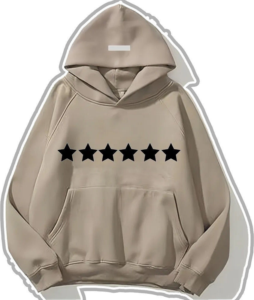 Men's Letter-Print Warm-Up Hoodie - 3 Color