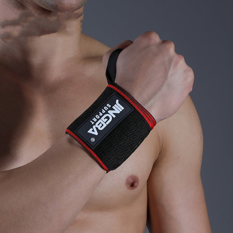 Push-Up & Pull-Up Wrist Guard - Red