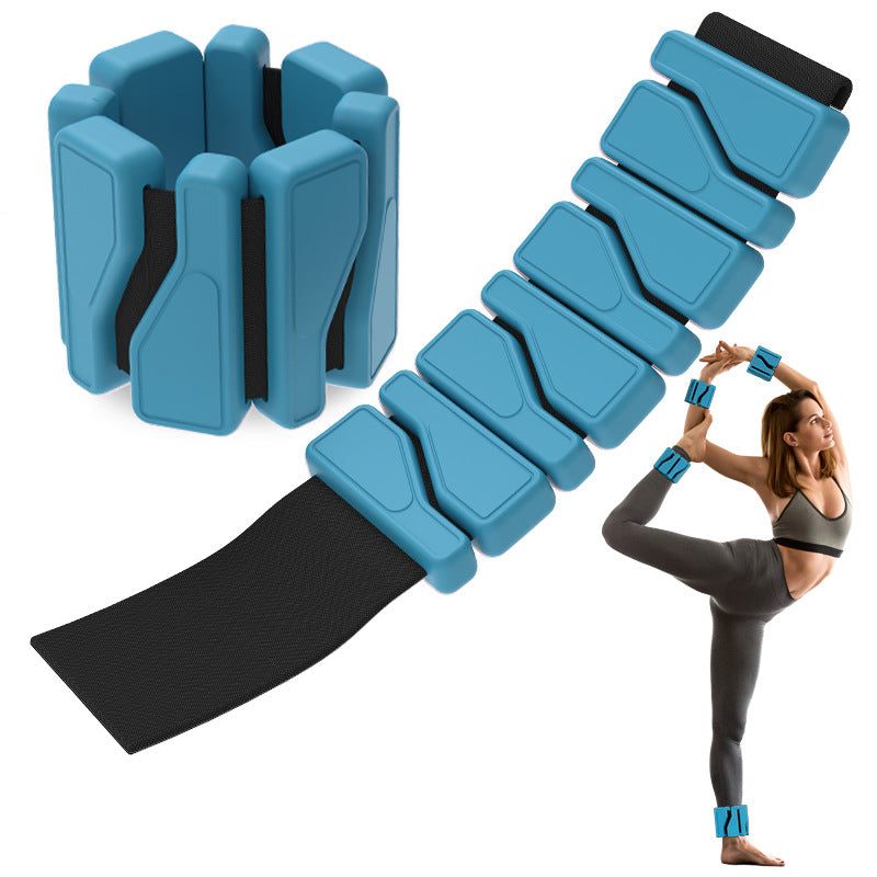 Weighted Silicone Fitness Bracelets - Gulf Blue