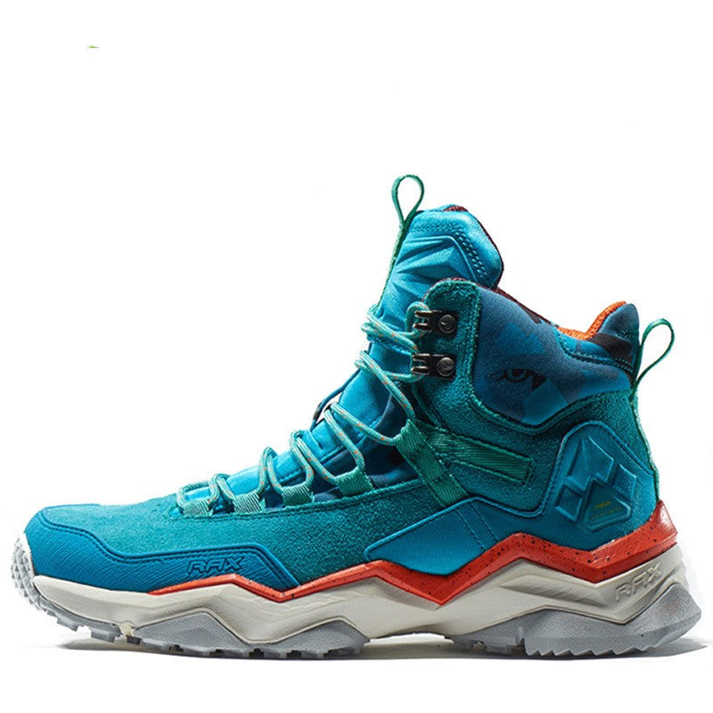 Waterproof Mountain Climbing Boots - Lake Blue