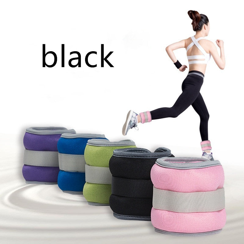 Leg Sandbags for Rehabilitation Training - Black