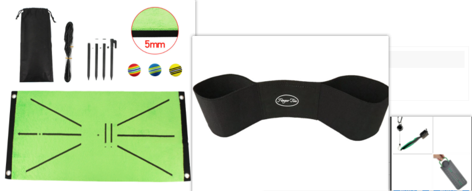 Double-Sided Golf Swing Training Brush - Suit